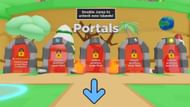 Clicker Simulator Portals (Image via Roblox)
